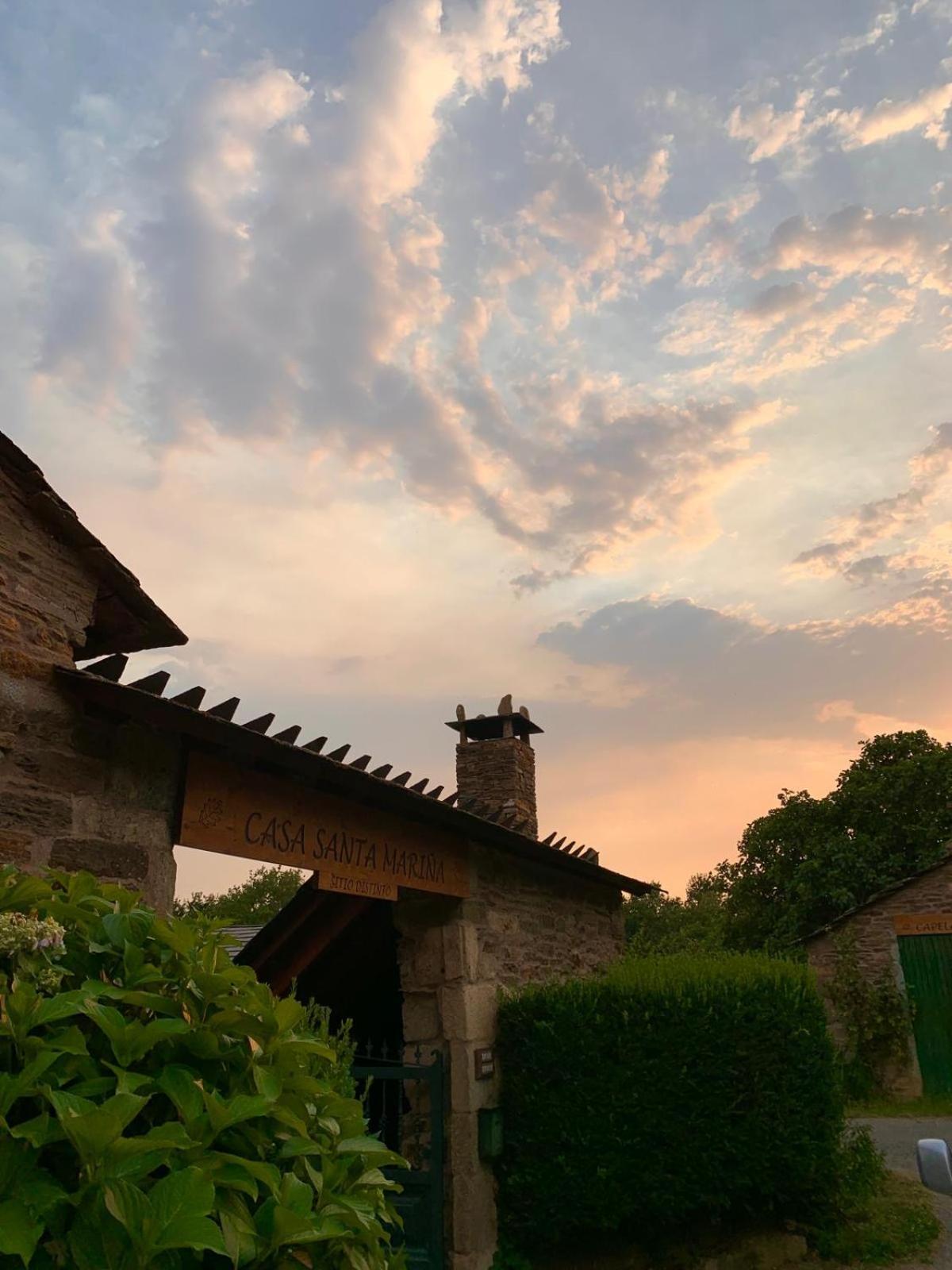 Casa Rural Santa Marina Portomarin Zewnętrze zdjęcie