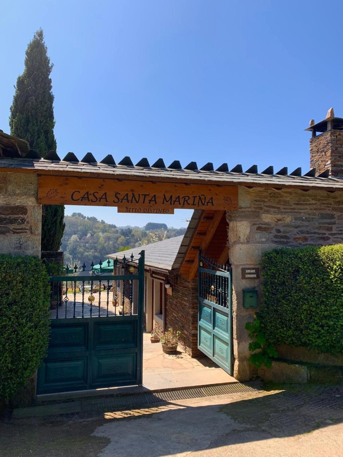Casa Rural Santa Marina Portomarin Zewnętrze zdjęcie